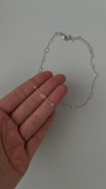 Чокер горный хрусталь