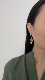 Серьги этно ласточки