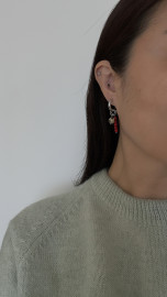 Комплект серьги 8 подвесок