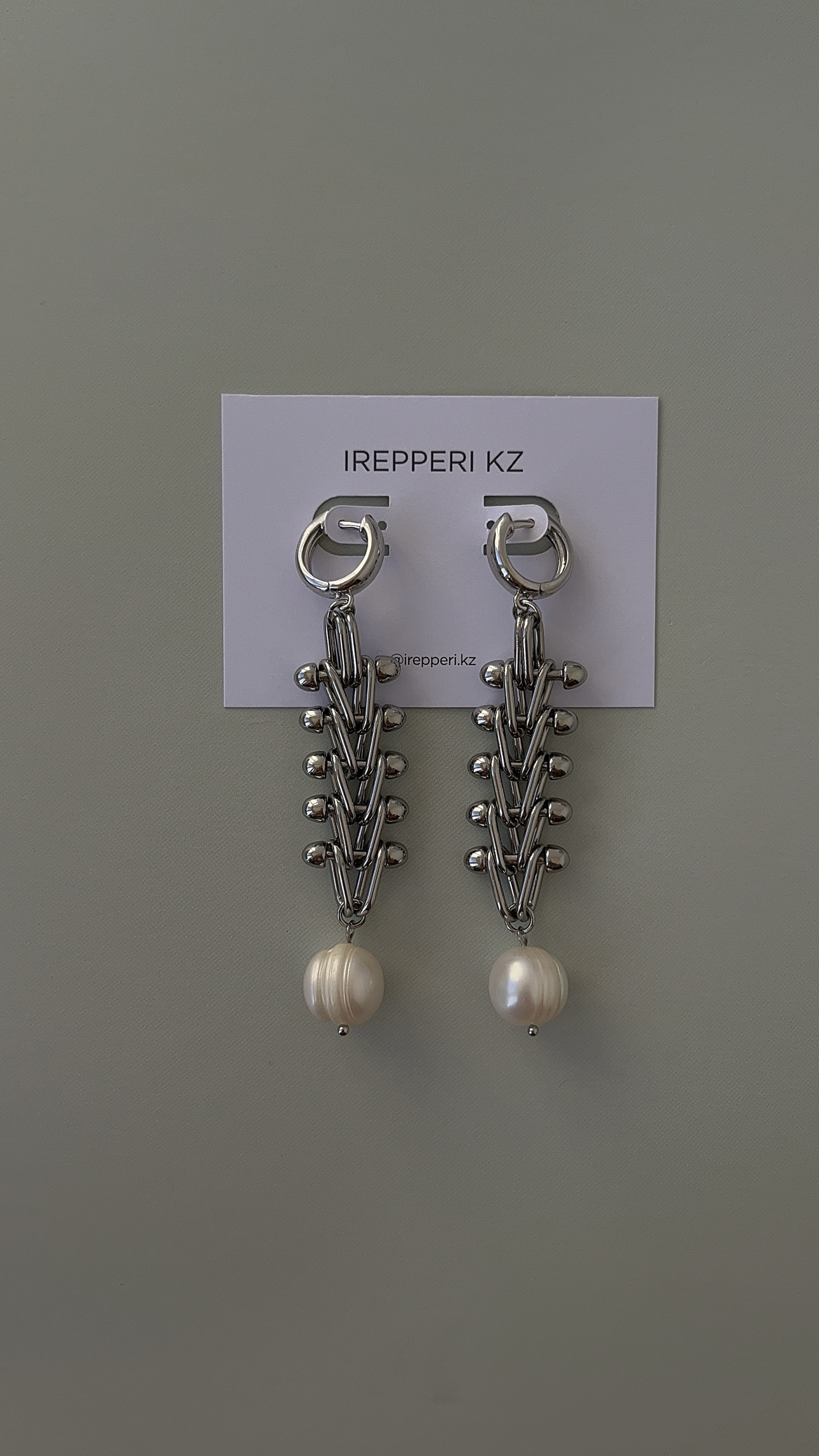 Серьги корсет