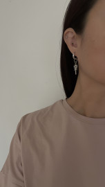 Серьги ассиметрия этно тенгри