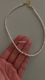 Чокер с золотой вставкой