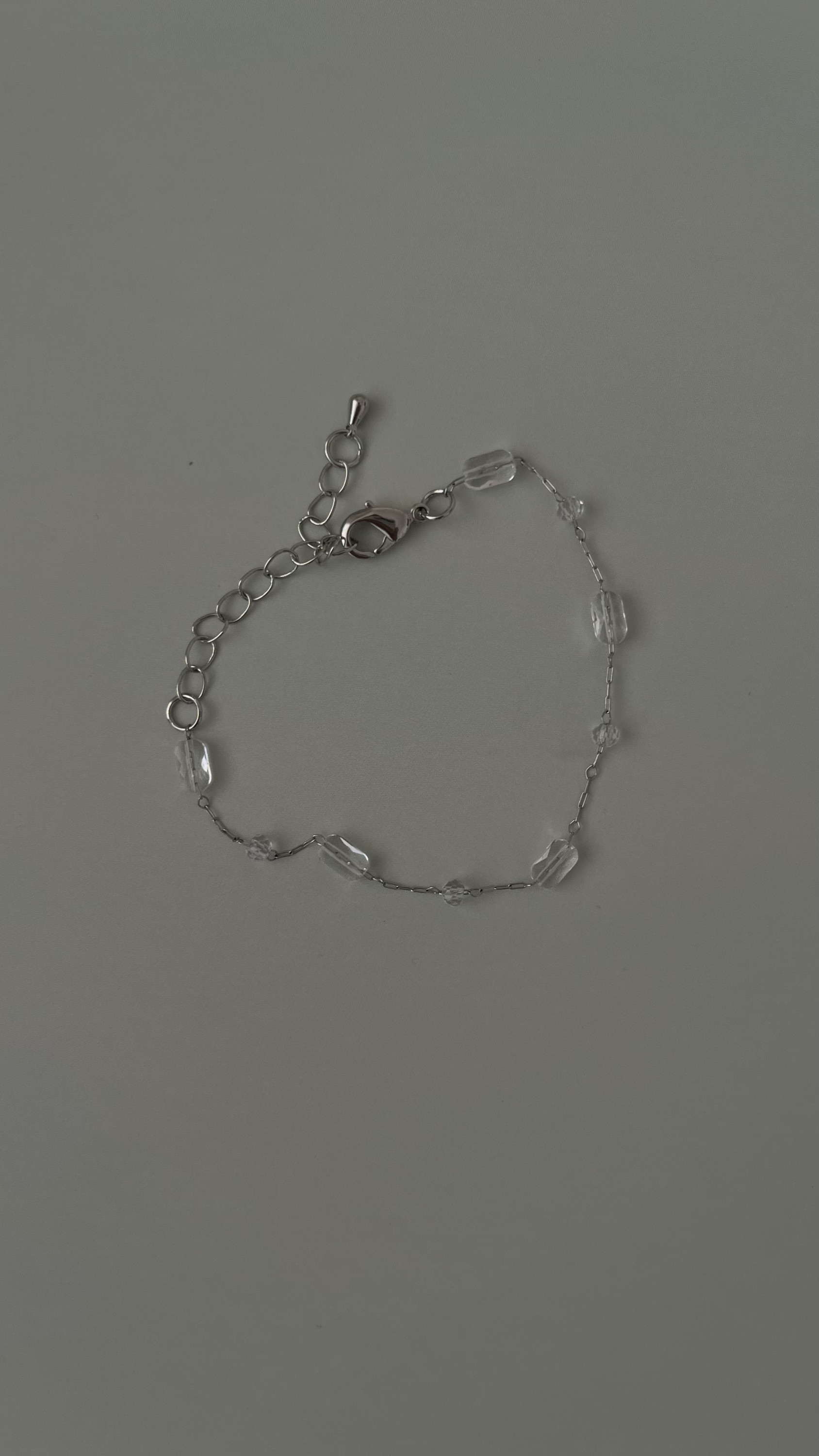 Браслет горный хрусталь