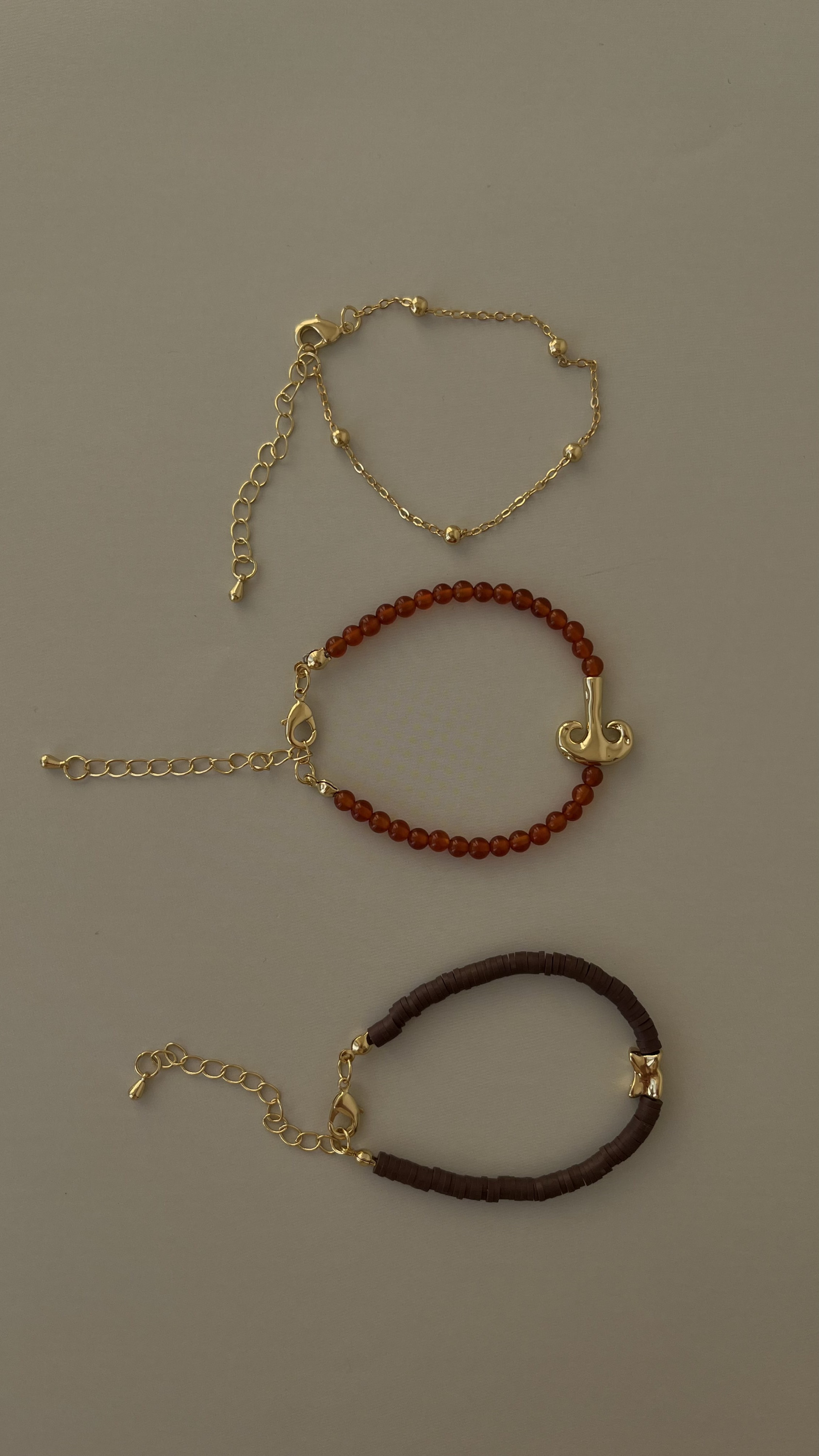 Комплект 3 браслета этно