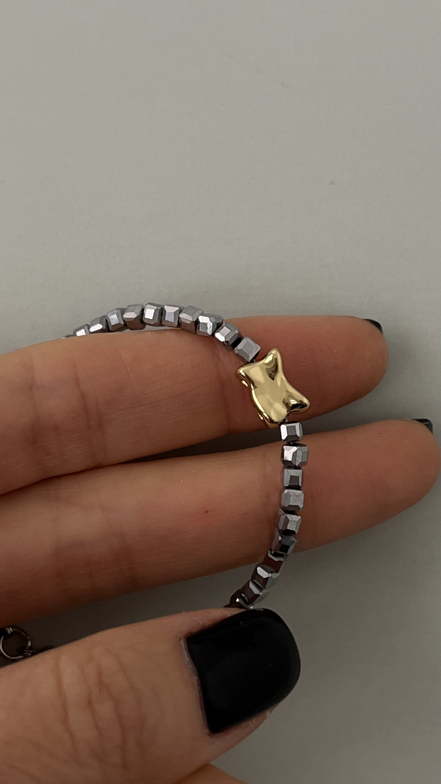 Браслет гематит асык