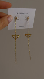 Серьги этно длинные