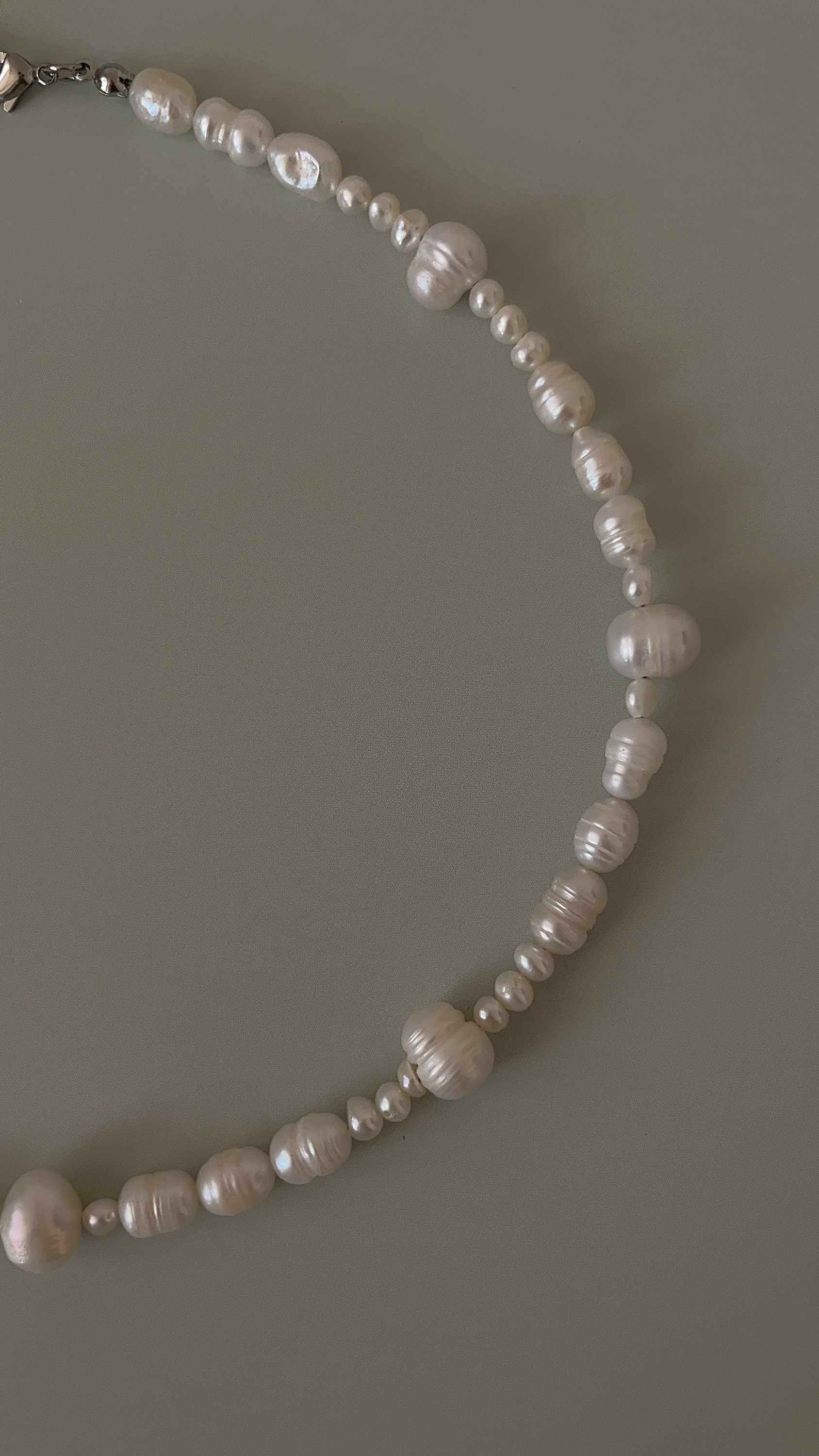 Колье натуральный жемчуг