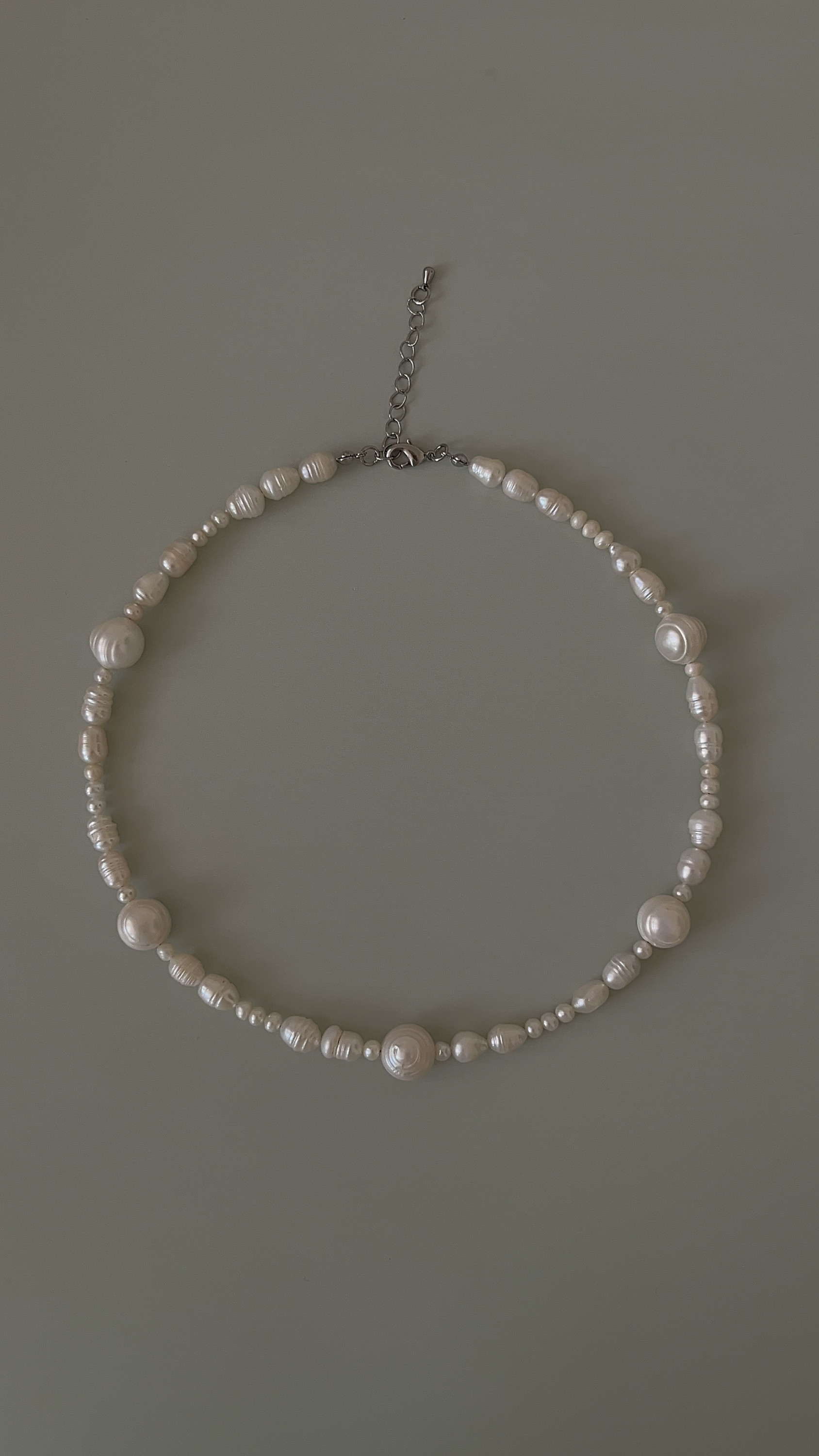 Колье натуральный жемчуг