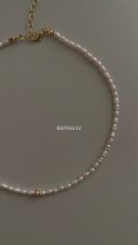 Чокер с золотой вставкой