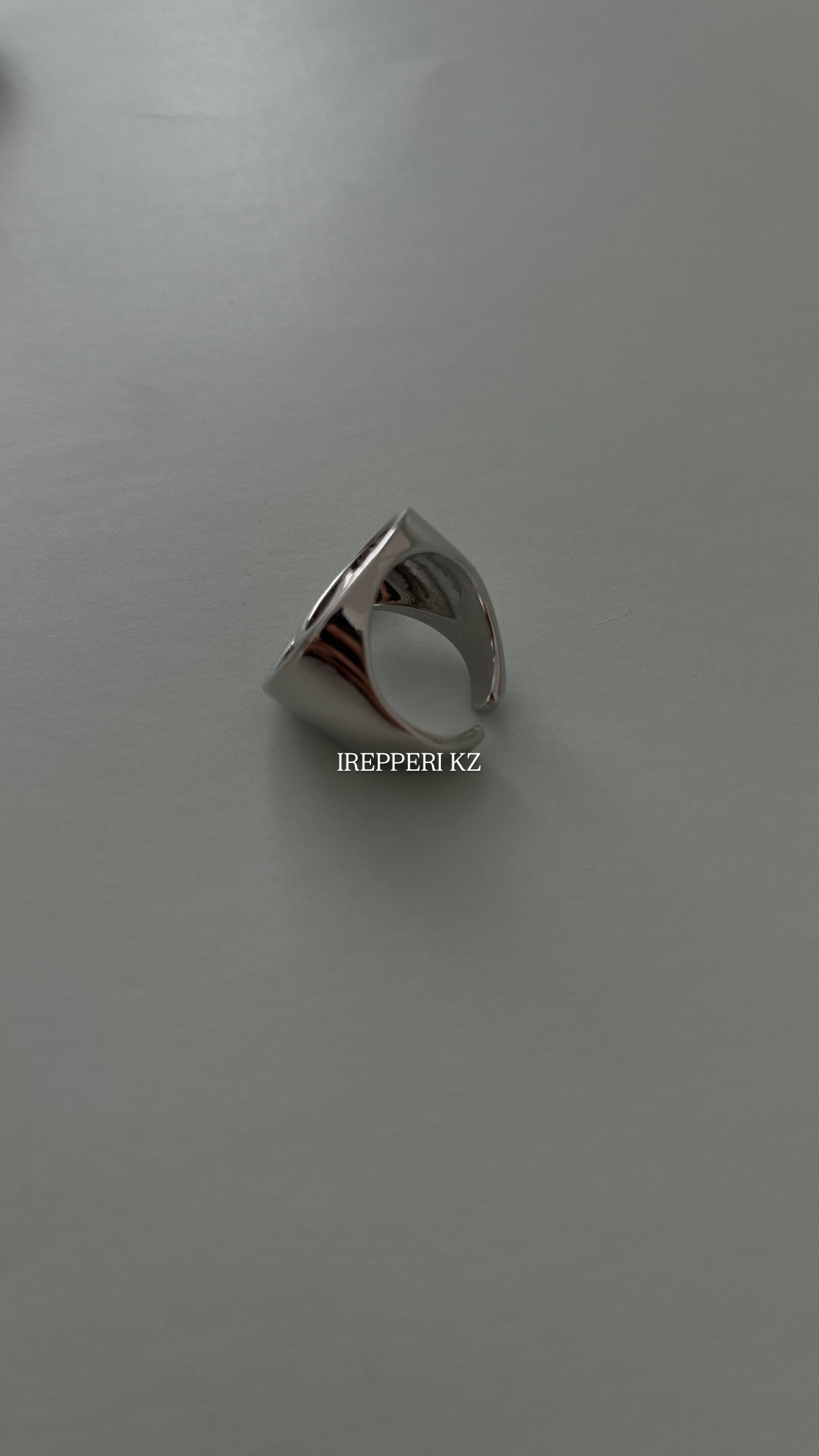 Кольцо спираль в серебре