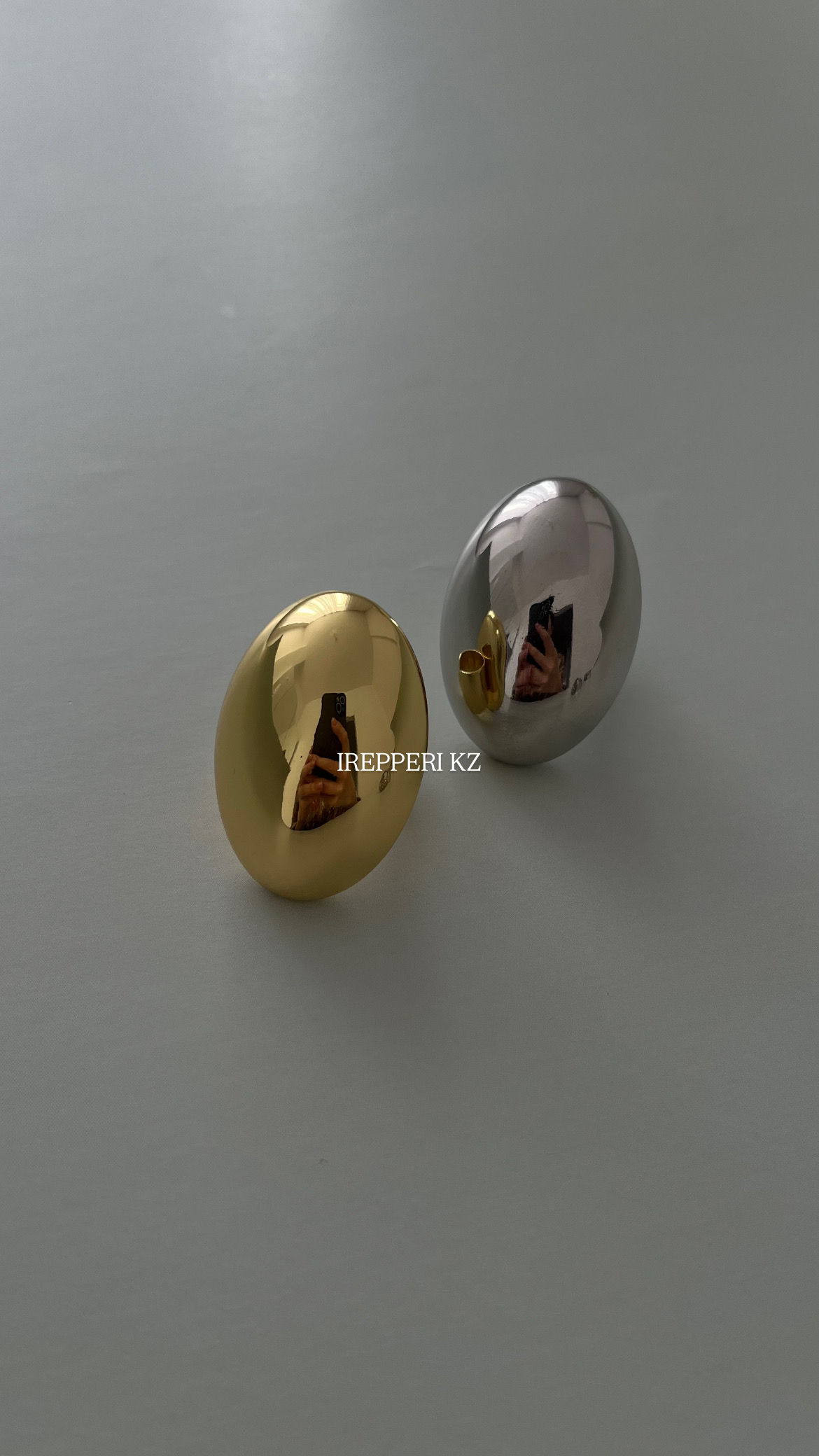 Кольцо массивное в серебре