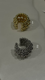 Кафф в серебре