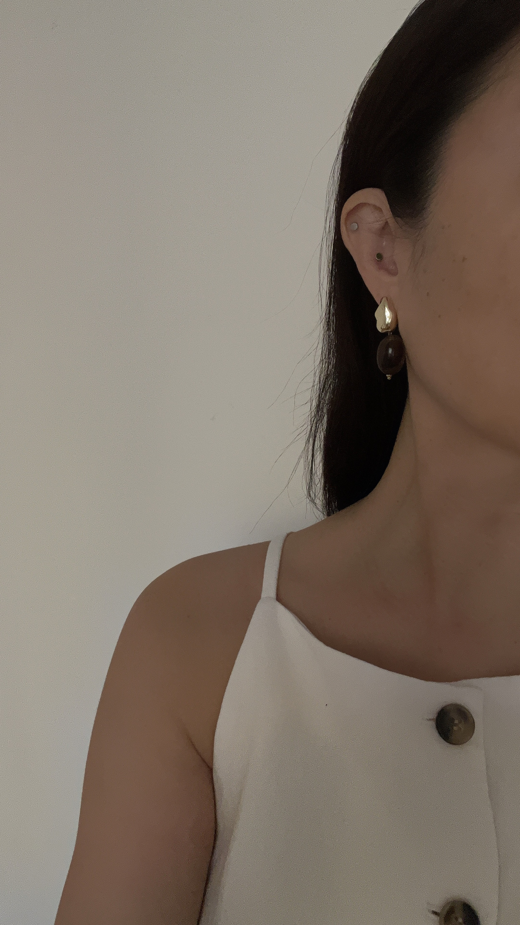 Серьги крупные