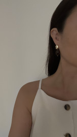 Серьги крупные