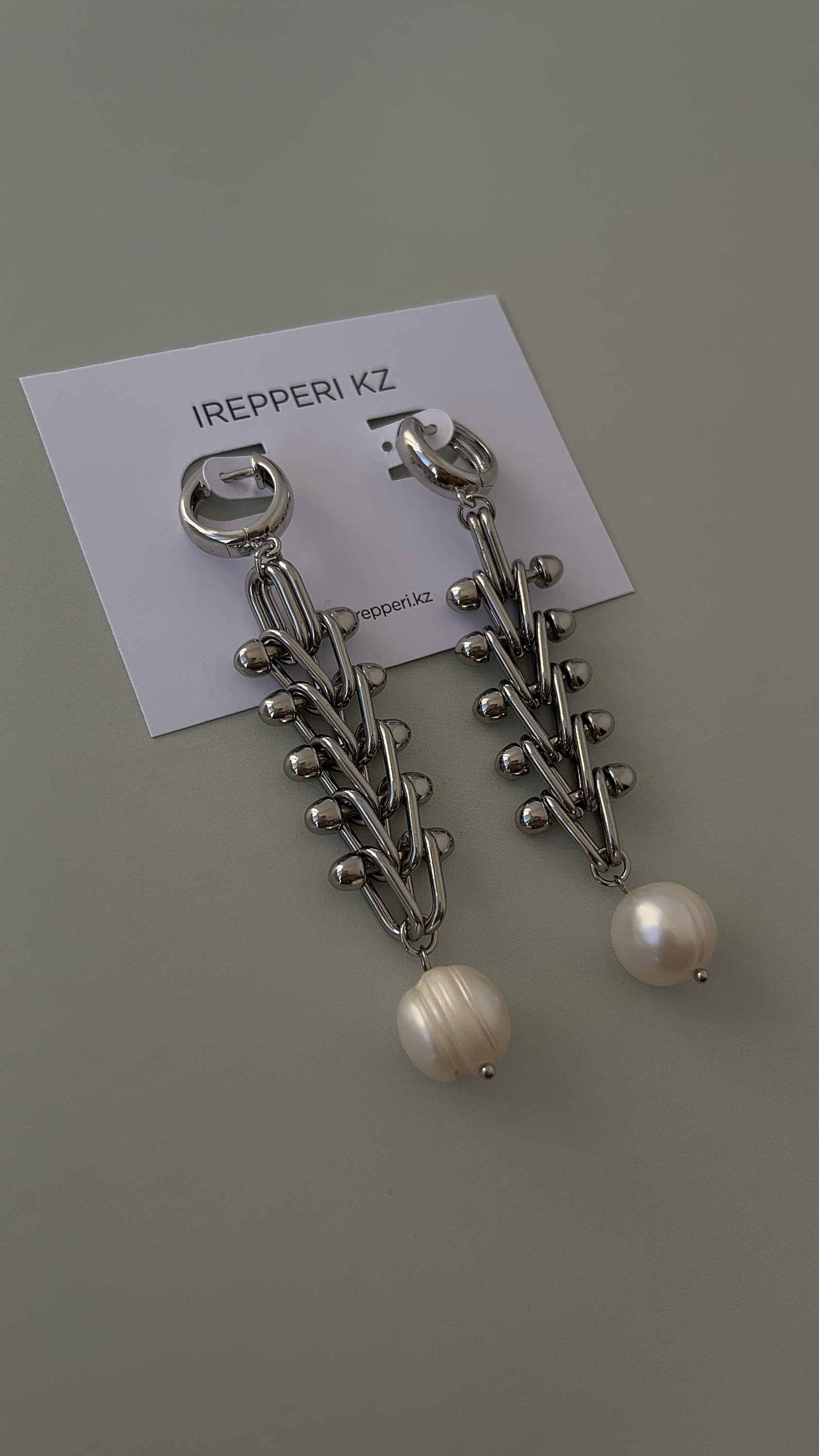 Серьги корсет