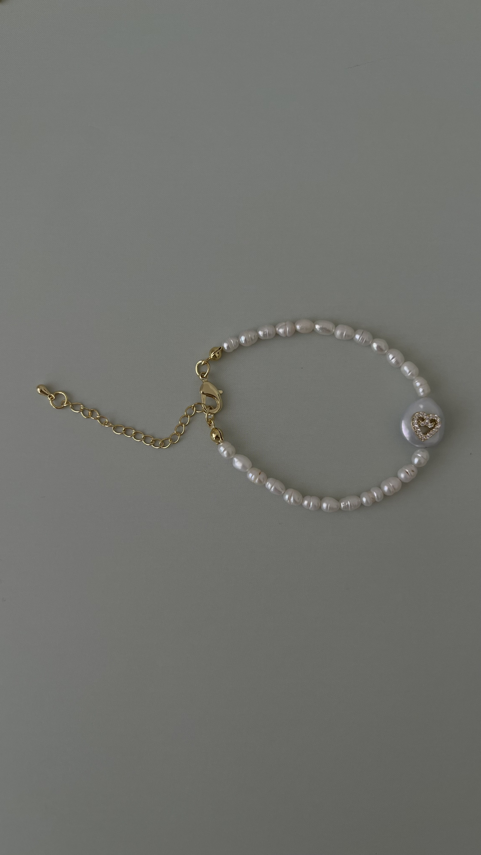 Браслет жемчуг этно в золоте