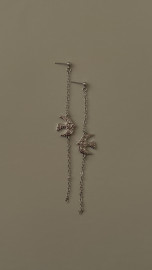 Серьги птица