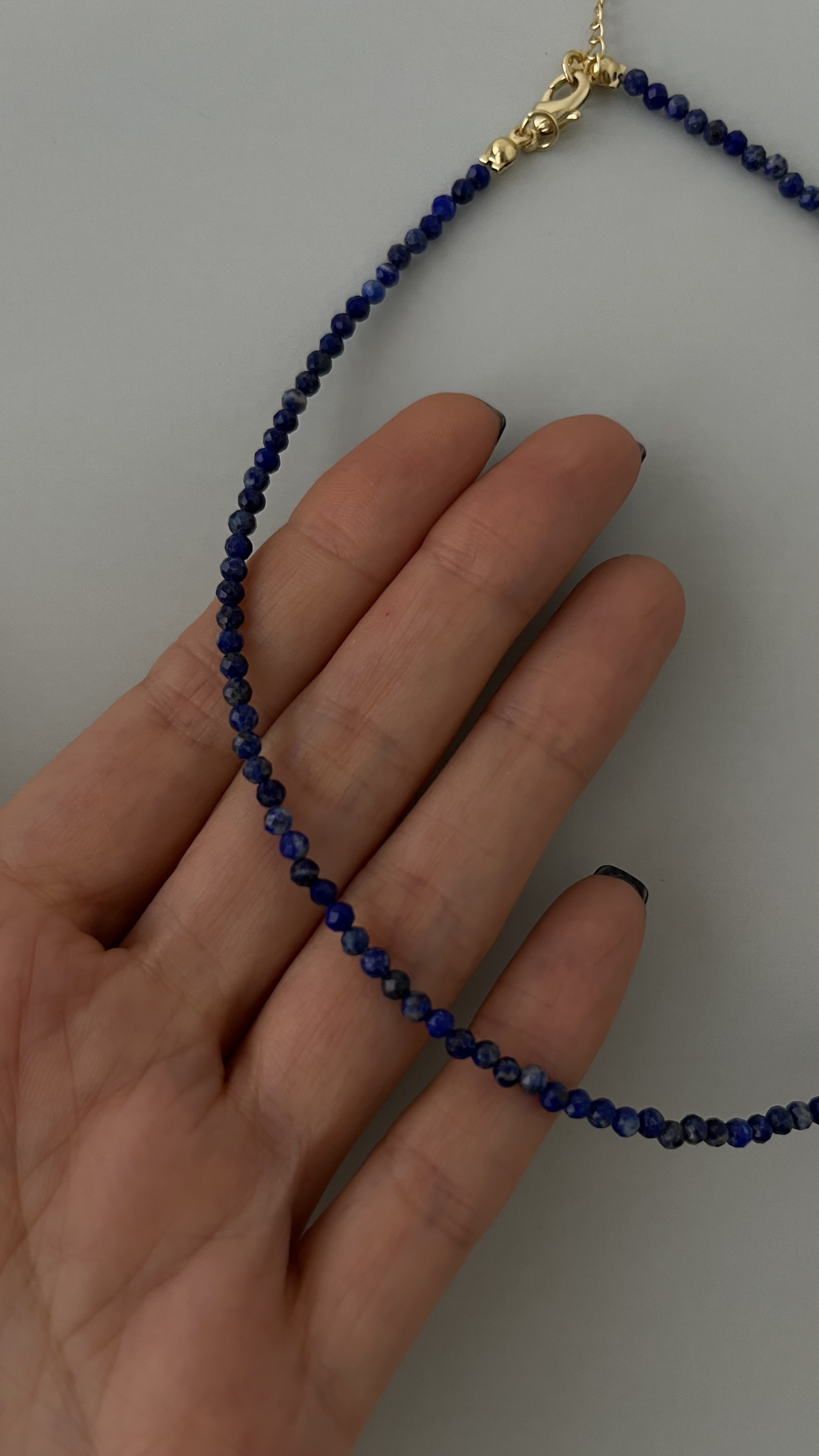 Чокер лазурит