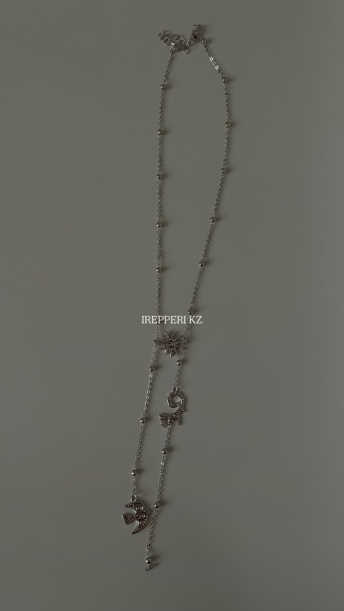 Галстук архар и птица