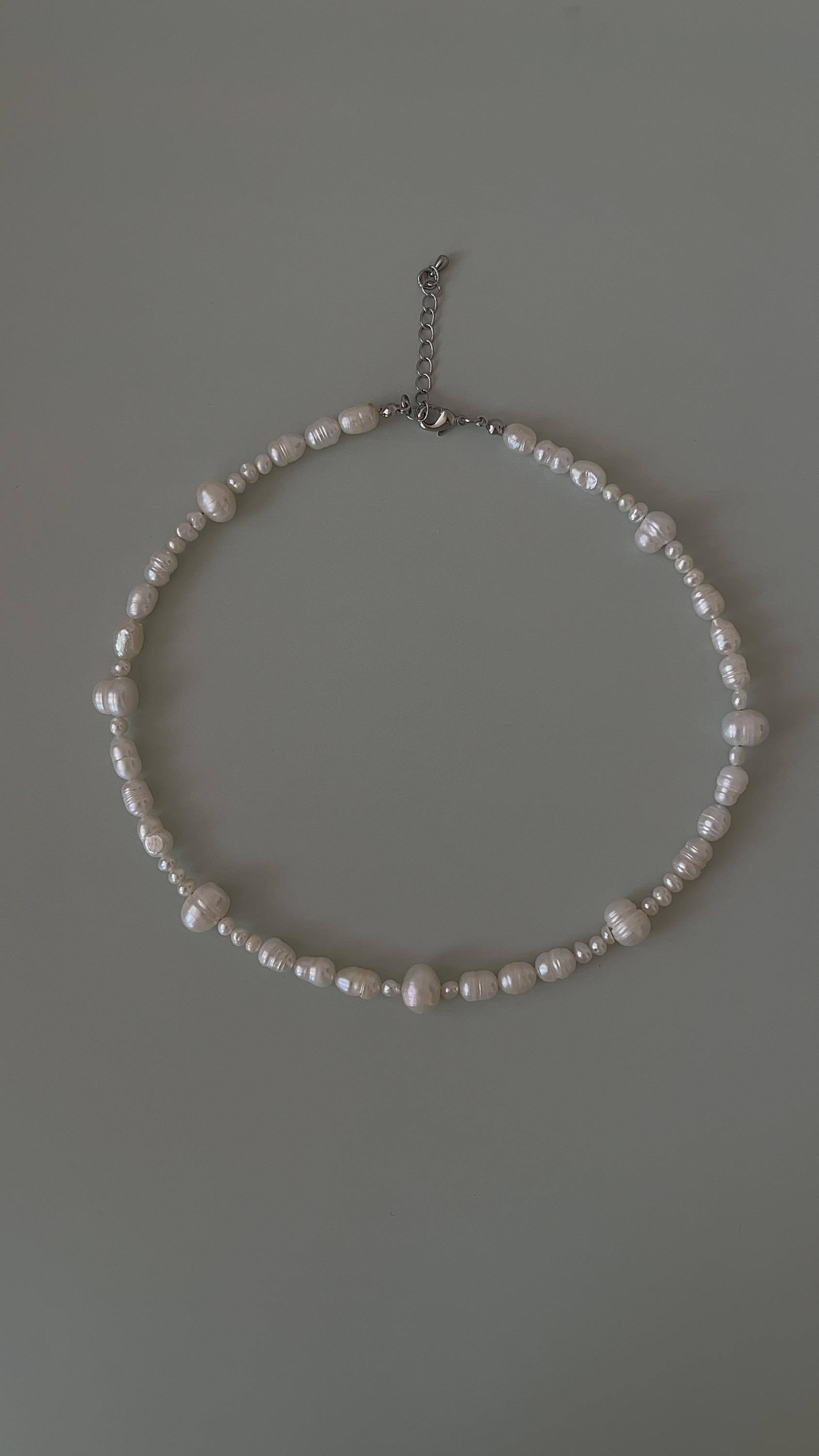 Колье натуральный жемчуг