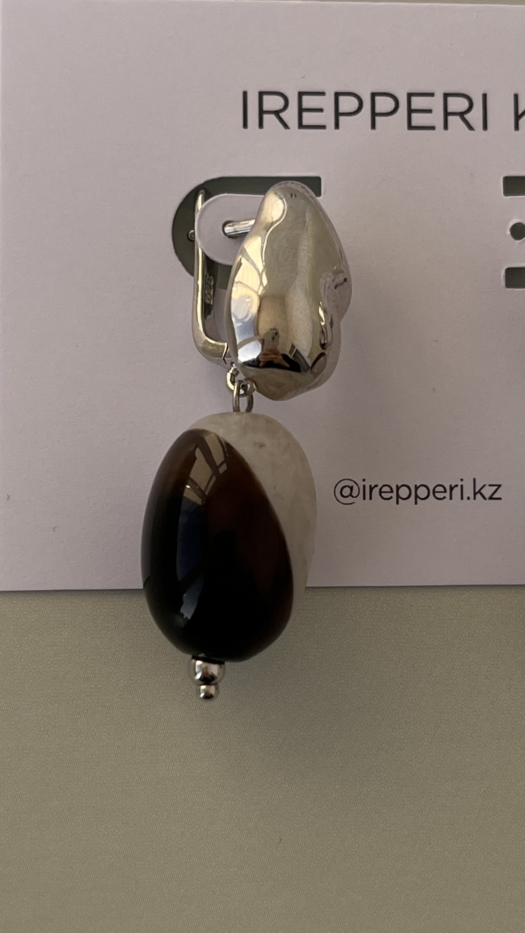 Серьги крупные