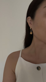 Серьги яшма и агат