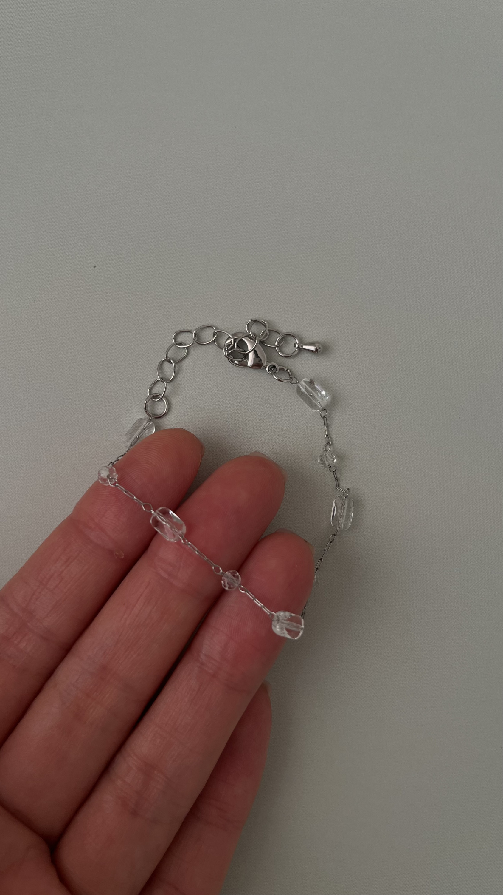 Браслет горный хрусталь