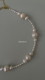Колье натуральный жемчуг