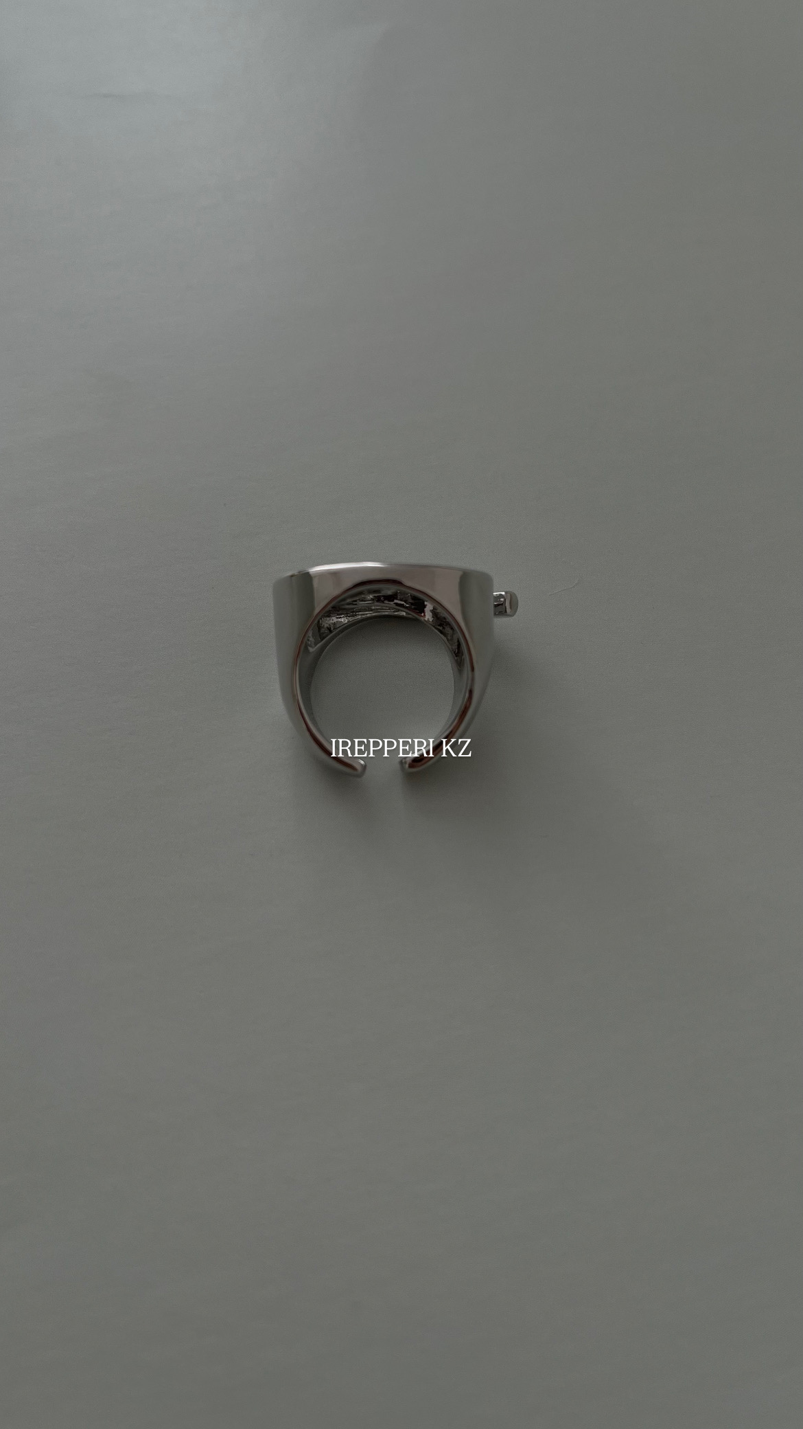 Кольцо спираль в серебре