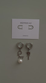 Серьги ассиметрия этно тенгри