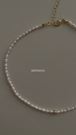 Чокер с золотой вставкой