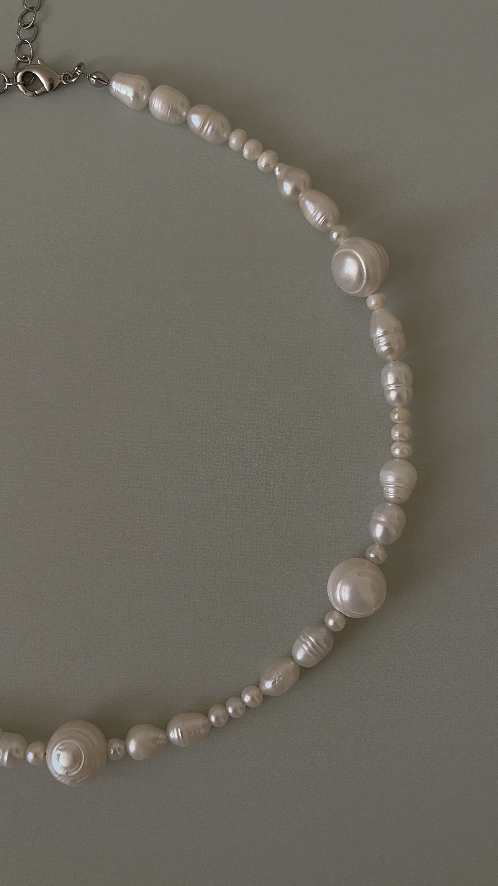 Колье натуральный жемчуг