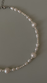 Колье натуральный жемчуг