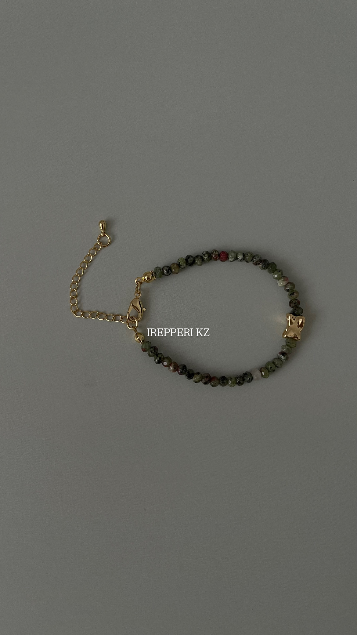Браслет цоизит с асыком