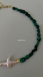 Чокер с барочным жемчугом