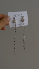 Серьги длинные