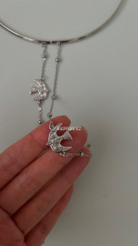 Колье галстук