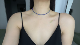 Чокер лазурит