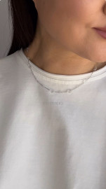 Чокер горный хрусталь