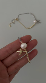 Браслет биколор с самолетом