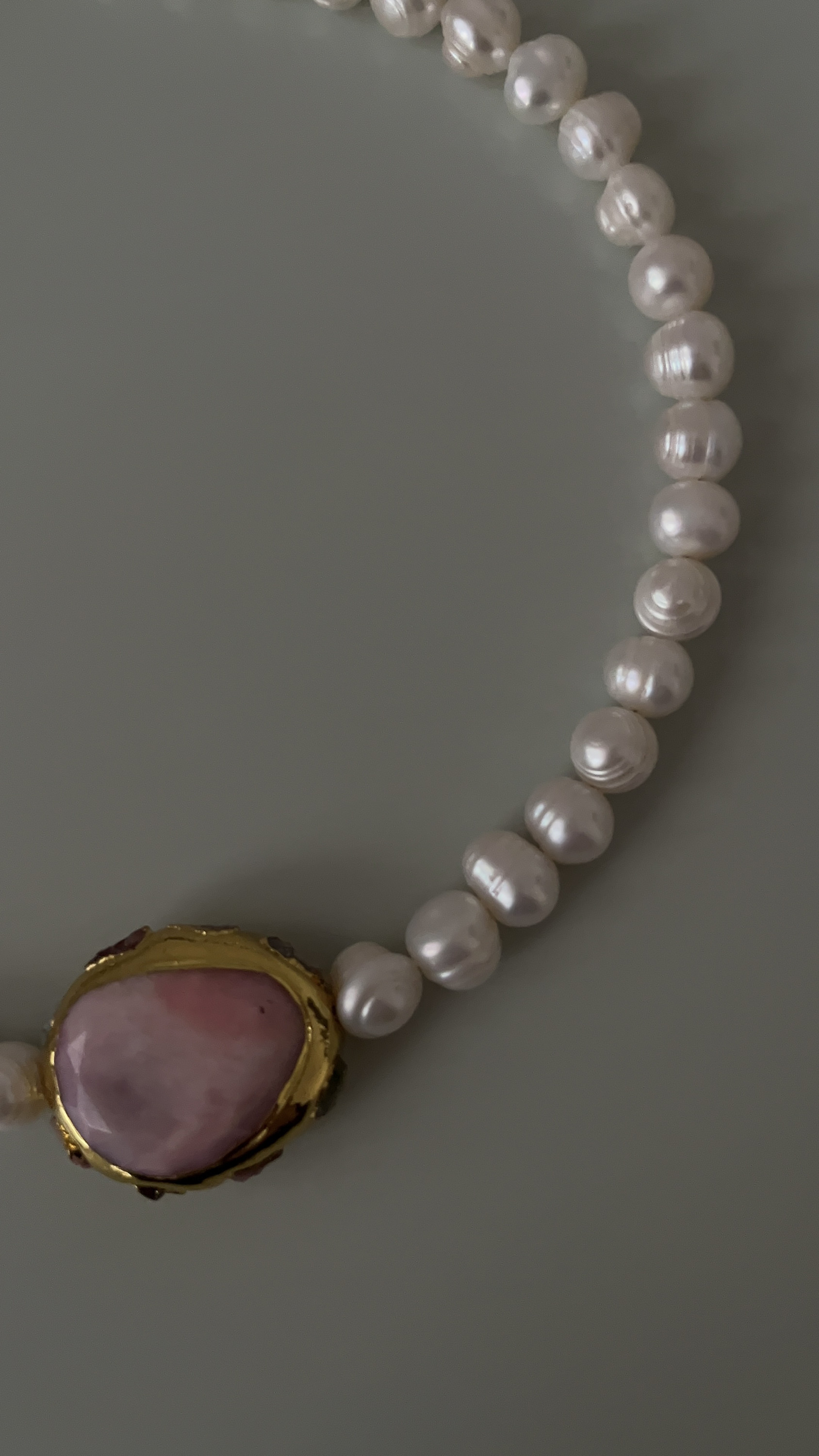 Колье натуральный жемчуг