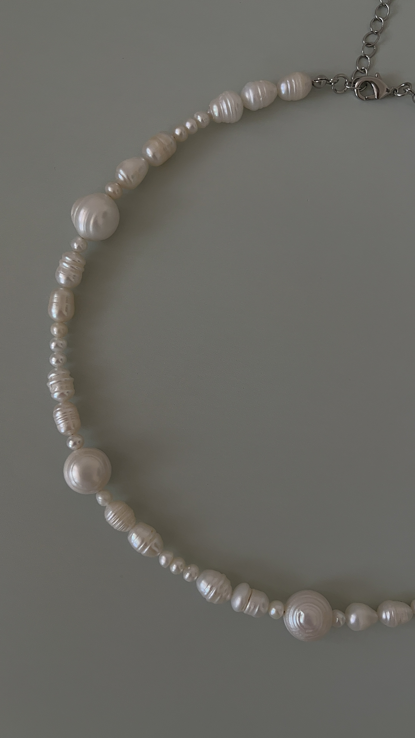 Колье натуральный жемчуг