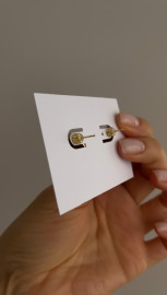 Серьги крупные