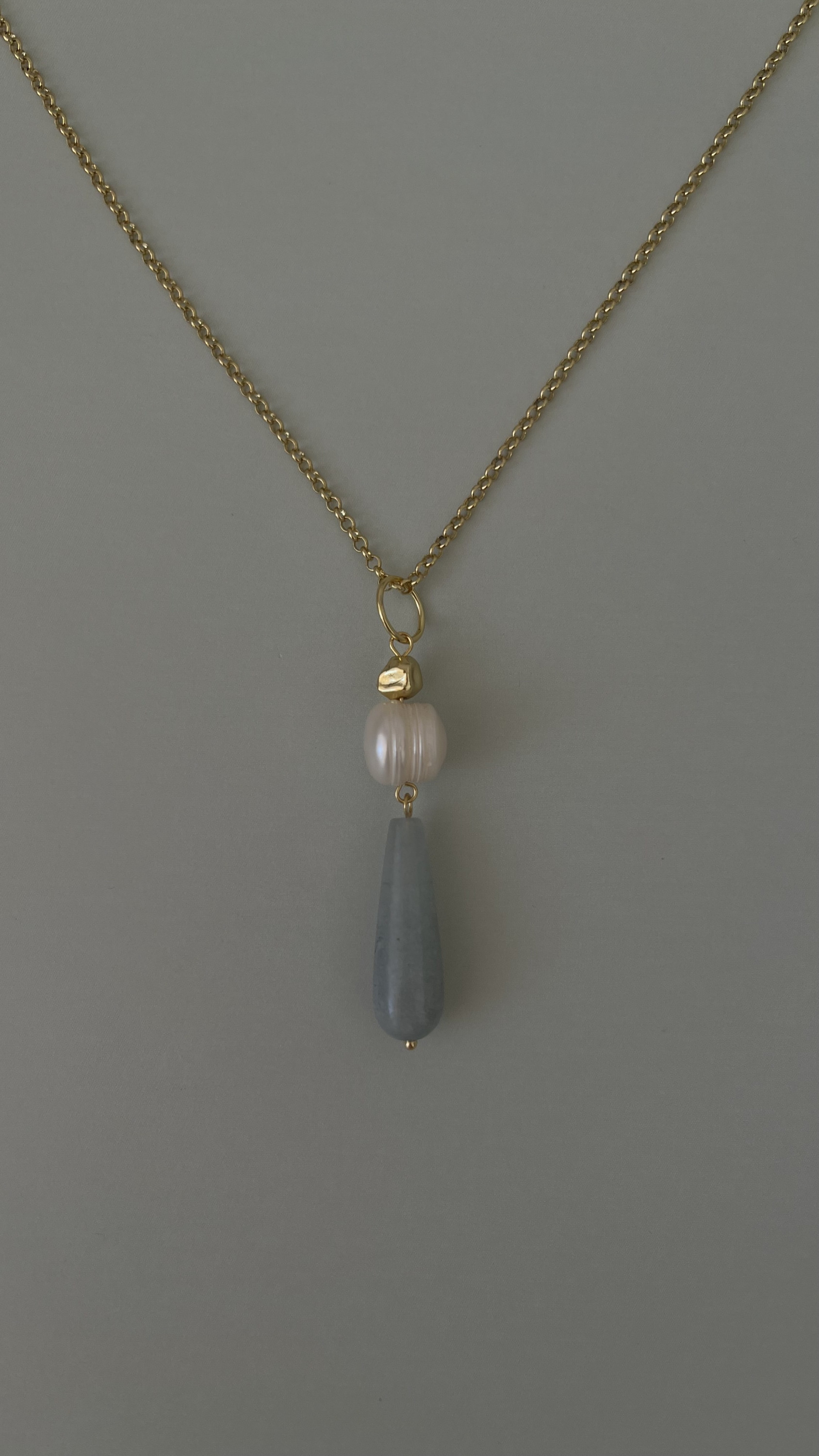 Сотуар агат с жемчугом