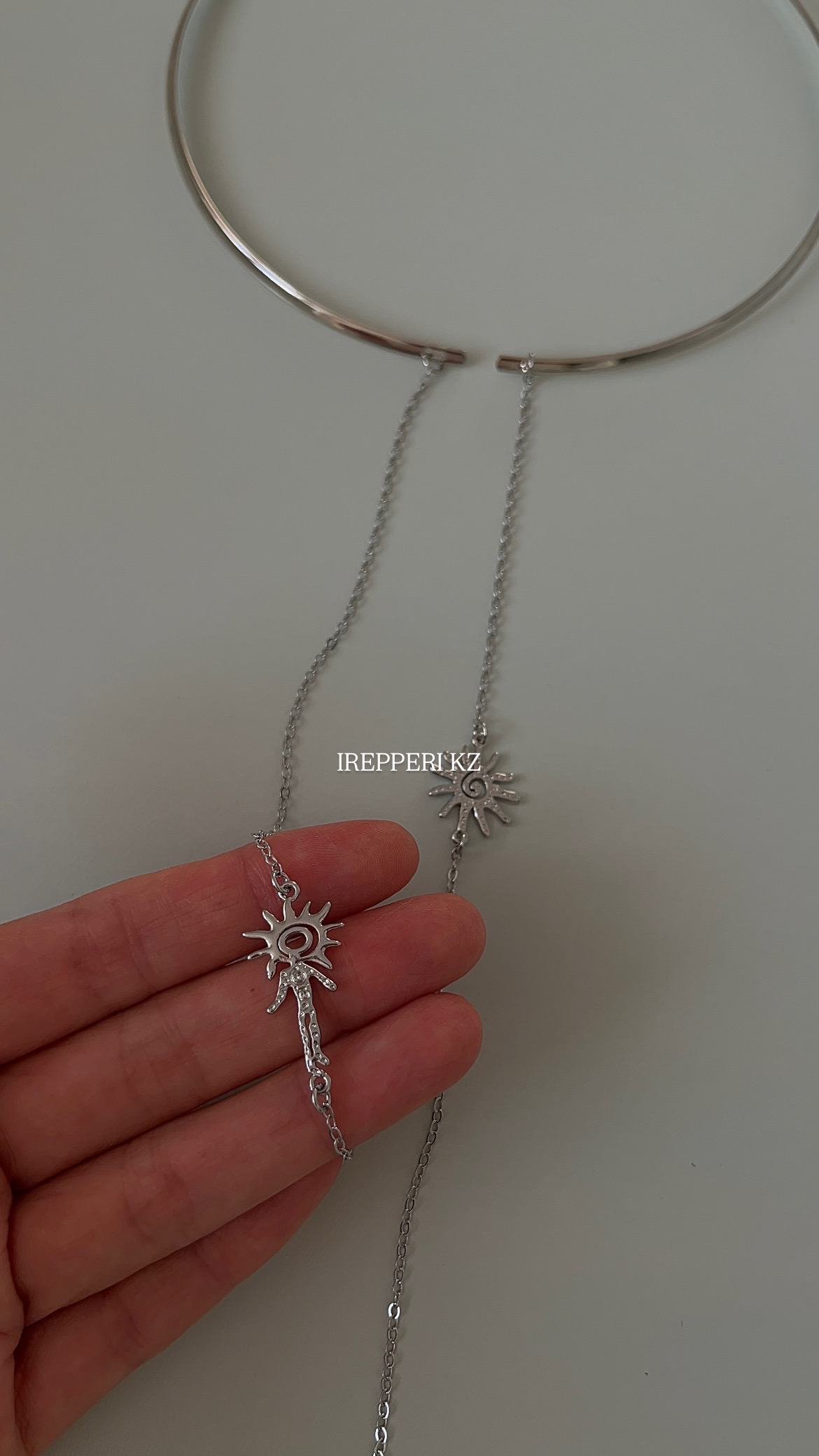 Чокер Тенгри в серебре