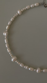 Колье натуральный жемчуг