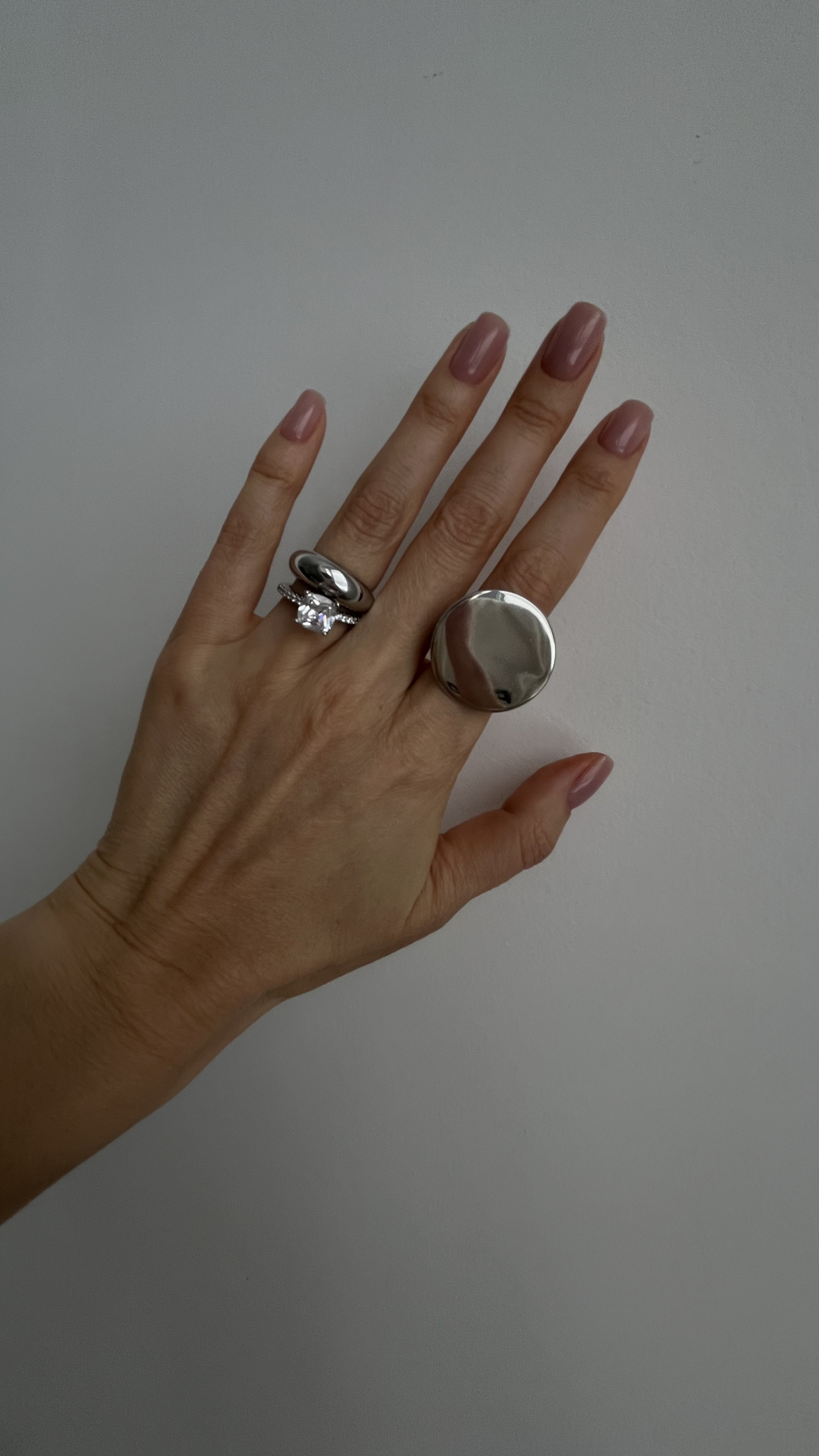 Кольцо крупное