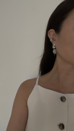 Серьги крупные