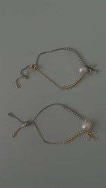 Браслет биколор с самолетом