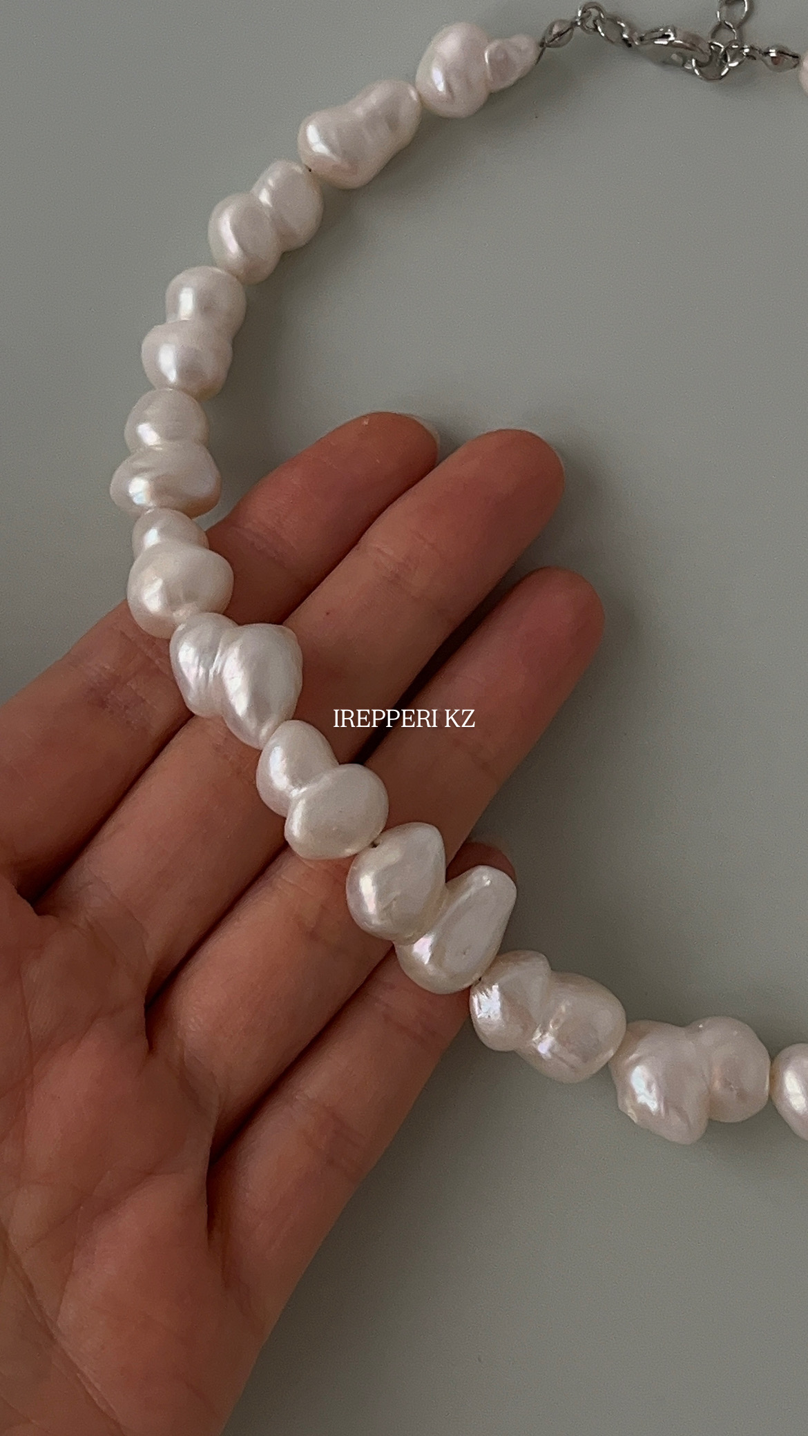 Колье барочный жемчуг